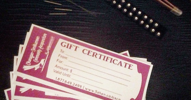 Gift Certificates